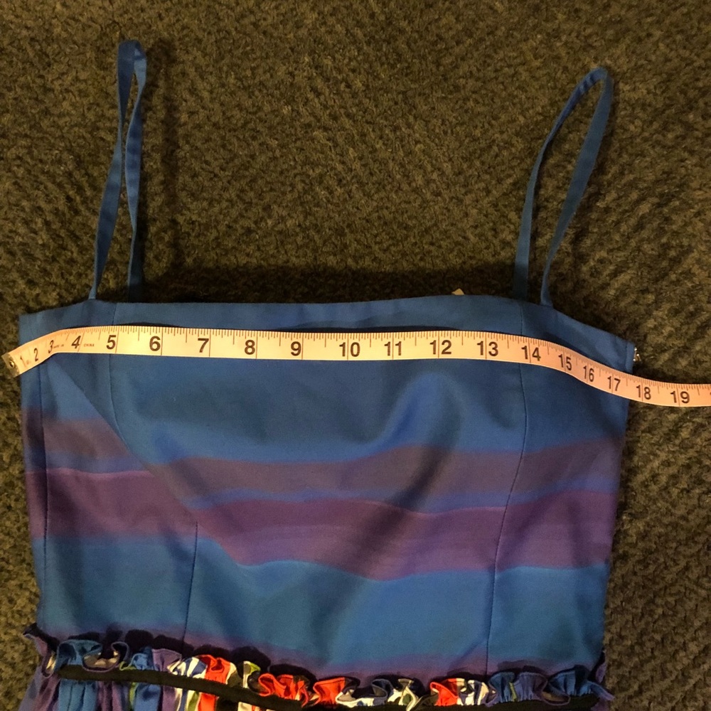 RED Valentino Floral Fit & Flare Dress - Picture 6 of 8